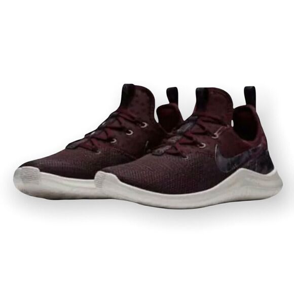 Nike FREE TR 8 PRINT‎ Sneakers CrossTraining Shoe  Women's Size 7 BURGUNDY - Picture 1 of 8